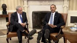 President Obama and Israeli PM Netanyahu talk about Iran and Syria News Clip