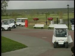 US President George W Bush &amp; German Chancellor Angela Merkel News Clip