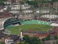 The Kia Oval Cricket Ground News Clip