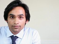 Indian business man Stock Footage