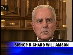 Responding to growing protests, the Vatican firmly distanced itself from a prelate who denied the Holocaust and demanded that he recant his positions before being fully admitted as a bishop into the Roman Catholic Church News Clip