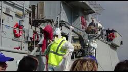 Migrants arrive in Italy after hundreds feared drowned Instructional Video