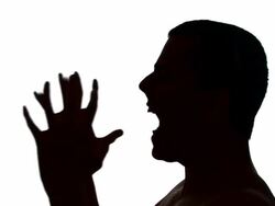 HD: Crazy Silhouette Stock Footage