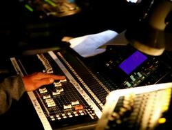 Sound mixer Stock Footage
