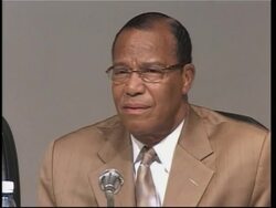 Nation of Islam leader holds press conference News Clip