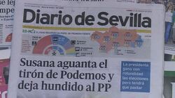 CLEAN : Spanish papers feature Andalusia vote on front pages News Clip