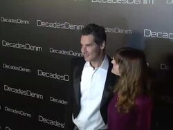 Cameron Silverand and Lauren 'Lo' Bosworth at the Decades Denim Launch Party at Beverly Hills CA. (Footage by WireImage Video/GettyImages) Stock Footage