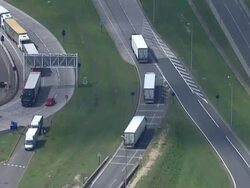 Port of Calais Aerials News Clip