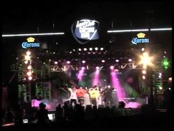 Protesting writers converged on NBC's studios in suburban Burbank to rally against restarted production of the late-night show "Last Call With Carson Daly."   It was the first late-night show to resume production since the strike began Nov. 5 News Clip