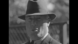 Famed explorer Capt. Bob Bartlett records an intro for a filmed segment at the Bronx Zoo in the 1930s News Clip