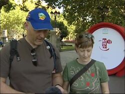 NEWS FEATURE Search for logo for Madrid Olympic Games bid News Clip