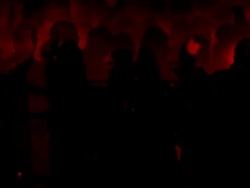 Silhouette Crowd Stock Footage