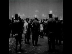 CAN 239  INTEGRATIONIST FIGHT WITH SEGREGATIONISTS ON BEACH News Clip