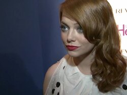 INTERVIEW: Emma Stone on what attracted her to the movie and how the story touched her at the The Help UK Premiere at London England. (Footage by WireImage Video/Getty Images Entertainment Video) Stock Footage
