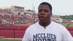 On Friday, a return to normalcy for schools in the Ferguson-Florissant School District - the first high school football game of the season. (Aug. 23) News Clip