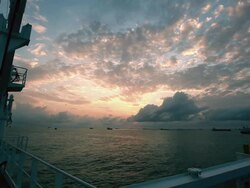 Evening suset Stock Footage