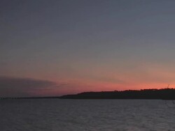 Sun is set Stock Footage