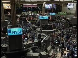 USA: NYSE: STOCK PRICES DECREASE News Clip