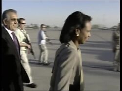 US Sec of State Rice in surprise visit to Baghdad after Mideast shuttle Instructional Video