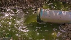 Water drain. Stock Footage