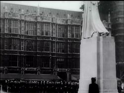 KING GEORGE V STATUE UNVEILING News Clip