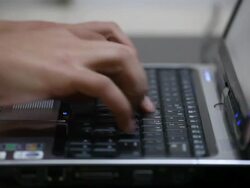 Typing Stock Footage