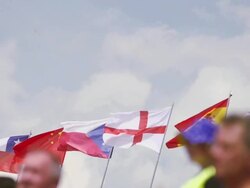 Applauding people Stock Footage