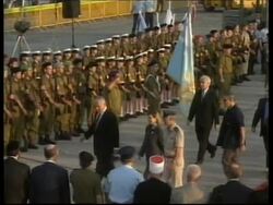 ISRAEL: NETANYAHU RETURNS DEFENDING MIDEAST PEACE DEAL News Clip