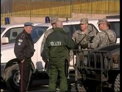 Serb policeman interview on why he quit over tension in Albanian areas News Clip