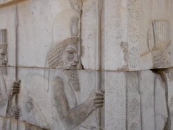 MS PAN Shot of Persepolis, World Heritage / Shiraz, Fars Province, Iran  Stock Footage