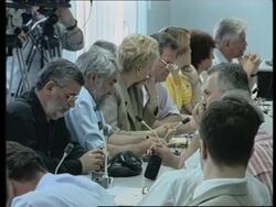 YUGOSLAVIA: KOSOVO: RADICALS THREAT TO QUIT GOVERNMENT News Clip