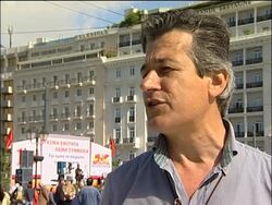 Protesters gather for annual May Day rally News Clip