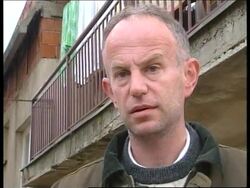 KOSOVO: SON OF MURDERED ALBANIAN POLITICIAN SPEAKS News Clip