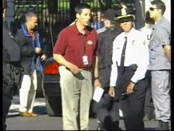 USA: WASHINGTON: INTRUDER AT WHITE HOUSE LATEST News Clip