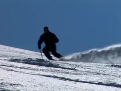 HD: Skiing Stock Footage