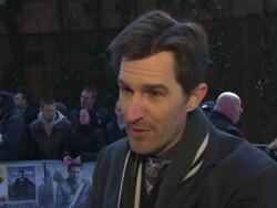 INTERVIEW - Joseph Kosinski on Tom Cruise and rumours of upcoming films at the Oblivion UK Premiere on the 4th April 2013 in London  Stock Footage
