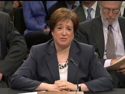 Supreme Court nominee Elena Kagan let some of her personality show through Tuesday as members of the Senate Judiciary Committee poked into every corner of her legal thinking. AP's Jerry Bodlander reports. News Clip