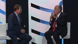 Republicans: Rudy Giuliani (part 2 of 3) Stock Footage