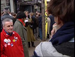UK: LONDON: PROTESTS AGAINST AUSTRIA'S NEW GOVERNMENT News Clip