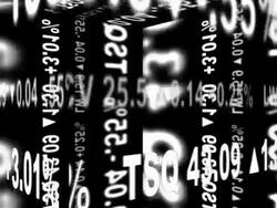 Stock Ticker Geometry - Seamlessly Looping Stock Footage