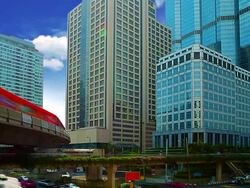 Futuristic city Stock Footage