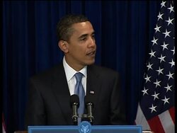 US President-elect Obama gives news conference on economy, Gaza News Clip
