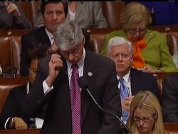 Someone shouted ''Baby killer!" during Michigan Congressman Bart Stupak''s time at the podium during Sunday night''s health care debate.  Officials have not publicly identified the heckler. News Clip