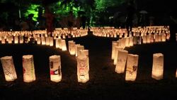 ZÅjÅ-ji Candle Night Stock Footage
