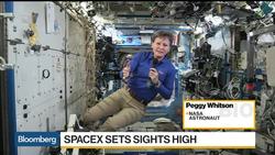 NASA Astronaut Whitson Wants Colonies on Moon, Mars News Clip