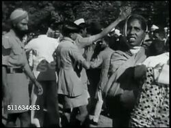 Street crowds Gandhi Headlines Instructional Video