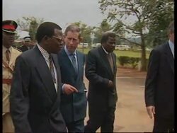 SOUTH AFRICA: PRINCE CHARLES SPEAKS AT STATE DINNER Instructional Video