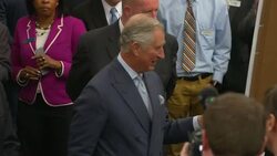 Prince Charles Talking With Exhibitors News Clip