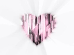 Diamond Heart Stock Footage