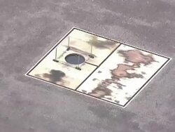 Fracking Site Aerials in West Sussex News Clip